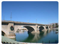 London Bridge Lake Havasu City in Arizona