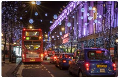 Natale a Londra in Oxford Street